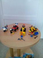 Lego City Bagger,  Kehrmaschine, Motorrad und Feuerwehrauto Leipzig - Eutritzsch Vorschau