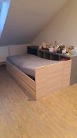 Bett, Einzelbett 200x90 mit Lattenrost und Matratze, Schublade Hessen - Eppstein Vorschau