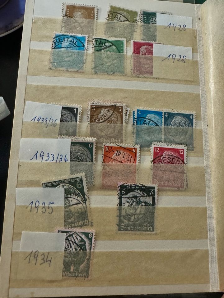 Briefmarken von 1890 bis siehe Bilder in Freital