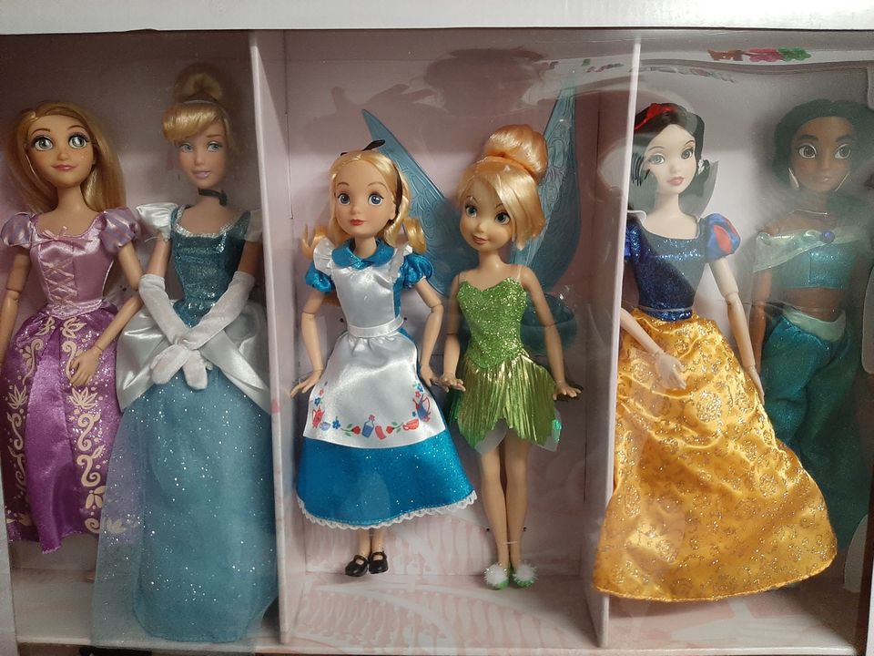 Disney Store Princess Prinzessin 12 Puppen OVP Sammlung in Schmiechen