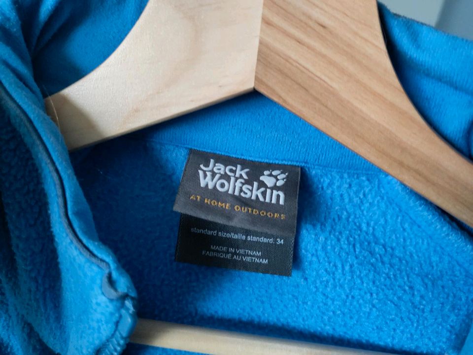 Jack Wolfskin 3 in 1 Jacke blau Damen xs/s in Bielefeld