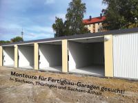 Monteure für die Errichtung von Fertigbau-Garagen in Sachsen-Anhalt, Sachsen und Thüringen gesucht! Sachsen-Anhalt - Halle Vorschau