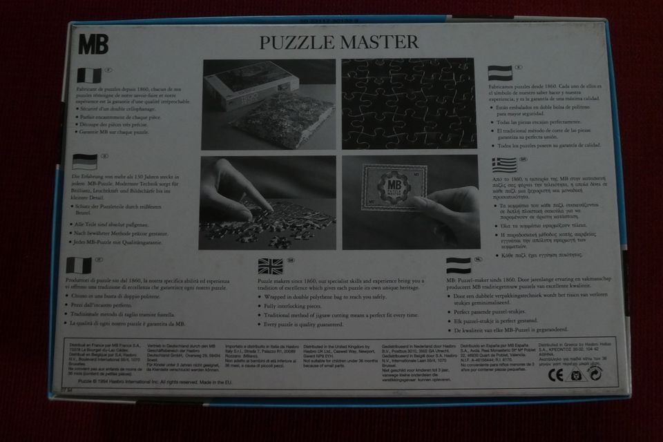 500 Teile Puzzle - Unter der Brücke - MB Hasbro - 1994 - Neu in Löhnberg
