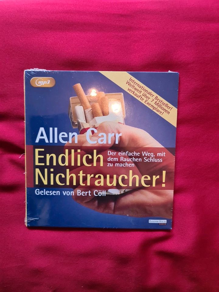 Allen Carr " Endlich Nichtraucher!" MP3 Neu ! in Köln