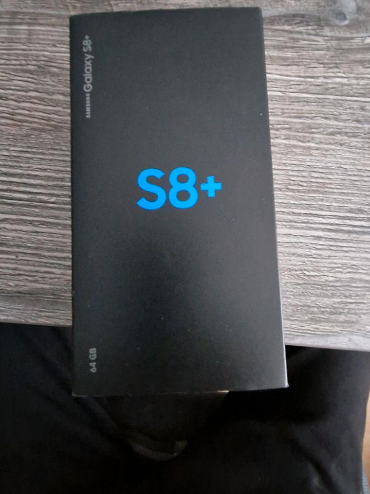 Samsung S8 plus Black mit Gebrauchsspuren in Langenfeld