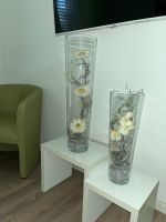☘️ 2 große Vasen 70cm und 50cm Glas deko Blusen Nordrhein-Westfalen - Emsdetten Vorschau