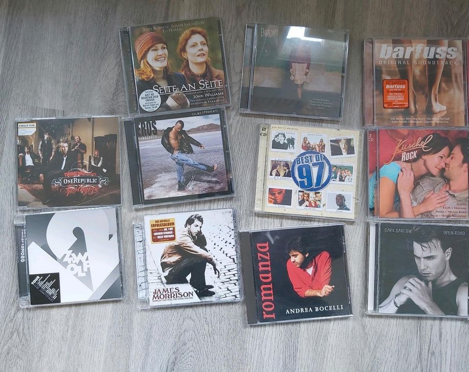 22 Musik CD's: Single + Alben in Salzhemmendorf