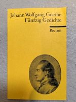 Reclam, Goethe - 50 Gedichte Feldmoching-Hasenbergl - Feldmoching Vorschau