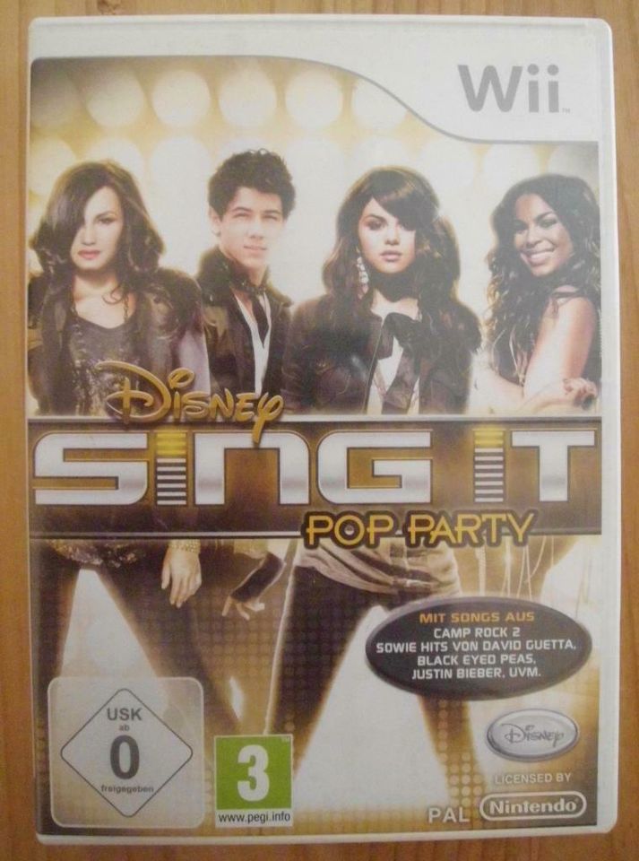 WII Spiel " SINGIT POP PARTY " in Unna