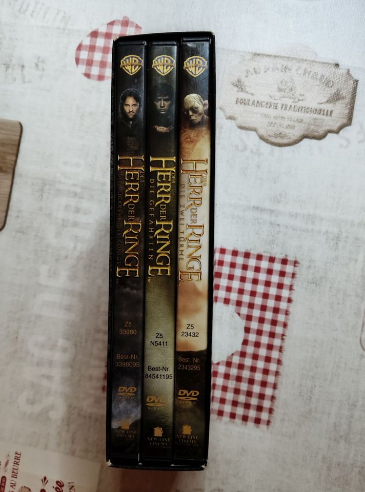 DVD, Herr der Ringe Trilogie, 3x DVD in Box in Oberhausen