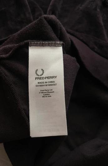 Fred Perry Hoodie Kapuzenpullover Velours Damen Gr.12 wie L/40 in Frankfurt (Oder)