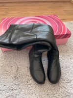 ALIRA Overkneestiefel Gr 39 Rauleder in schwarz Nordrhein-Westfalen - Paderborn Vorschau