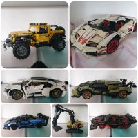 7x LEGO Technik/ Bausteine | Sportwagen | Aufgebaut | Modell Burglesum - Burg-Grambke Vorschau