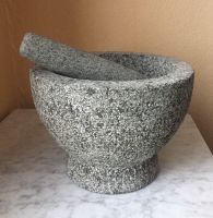 XXL massiver 7 kg Granit-Mörser inkl. Stößel Natur-Stein Saarland - Homburg Vorschau