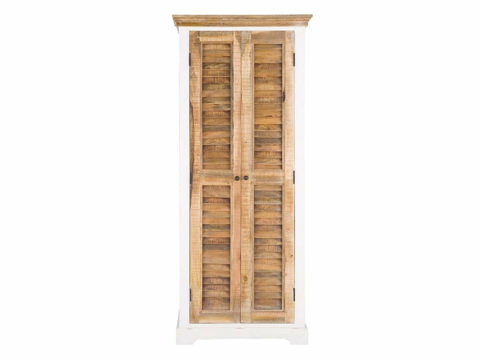 Kleiderschrank Flurschrank Tanzania / Nizza Holz Mango lackiert NEU in Ronneburg