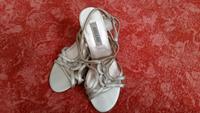 #Sandaletten 37 silber/Gold High Heels Brandenburg - Fürstenwalde (Spree) Vorschau