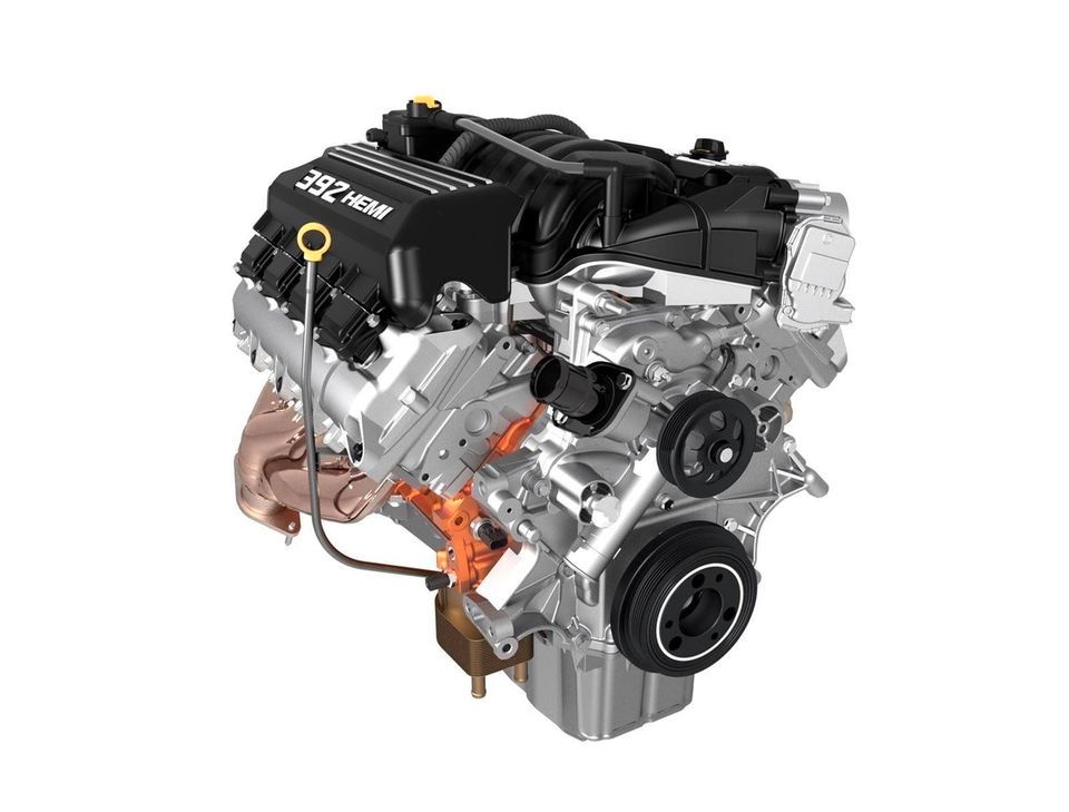 ✅Mopar Komplett Motor 6,4L V8 392 CID Hemi Long-Block✅ in Lahr (Schwarzwald)