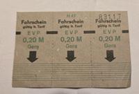 3Fahrkarten/ Fahrscheine  DDR Bayern - Forchheim Vorschau