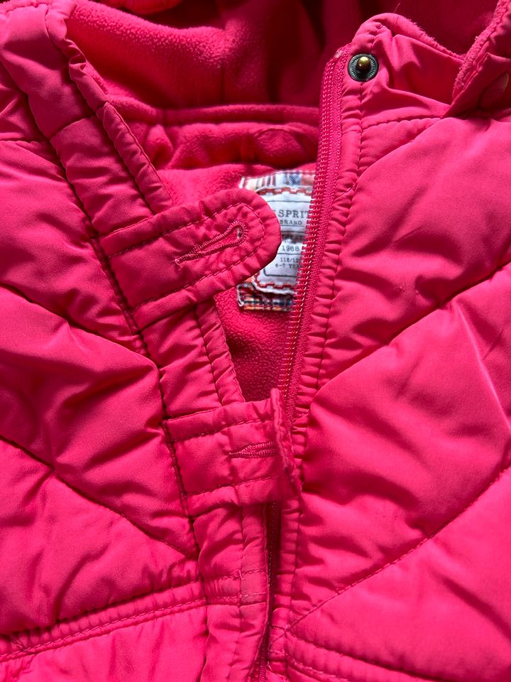Esprit Winterjacke Wintermantel Gr.116 pink sehr gut in Teltow