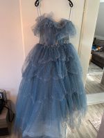 Abendkleid in Blau schulterfrei (fairy dress) Niedersachsen - Diekholzen Vorschau