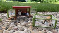 Schleich: Kaninchen mit Stall mit Zubehör Wandsbek - Hamburg Volksdorf Vorschau