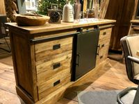 Sideboard Roda ca. 180 cm Teakholz Dingklik Industrial Design Nordrhein-Westfalen - Moers Vorschau