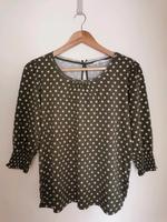 Olivfarbenes Shirt mit rosa Punkten Polka Dots 3/4 Arm Baden-Württemberg - Konstanz Vorschau