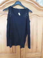 sexy CUT OUT Shirt Long schwarz mit Ziersteinchen *Größe L 42/44 Nürnberg (Mittelfr) - Nordstadt Vorschau