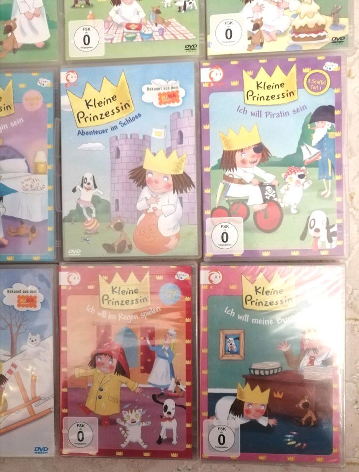 TAUSCHE Konvolut 12 Kinder DVD Kleine Prinzessin in Hungen