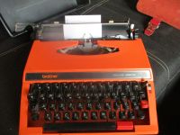 Brother DeLuxe 650 TR, Schreibmaschine, Vintage, orange Nordrhein-Westfalen - Jüchen Vorschau