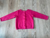 Strickjacke pink mit Knöpfen (Größe 110/116) Sachsen - Grimma Vorschau