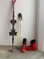Ski Salomon, mit Schuhe und Stöcke Baden-Württemberg - Eberhardzell Vorschau