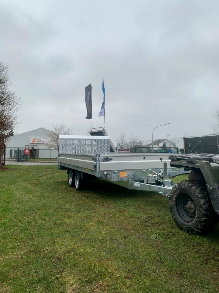 Hapert Indigo HT2 Baumaschinentransporter Trailer Anhänger in Drensteinfurt