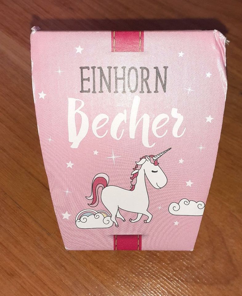 Becher Einhorn *NEU* in Liebenwalde