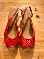 Sandalen rot Leder Lotus Italy Größe 41 /7 neu Rheinland-Pfalz - Wolken Vorschau