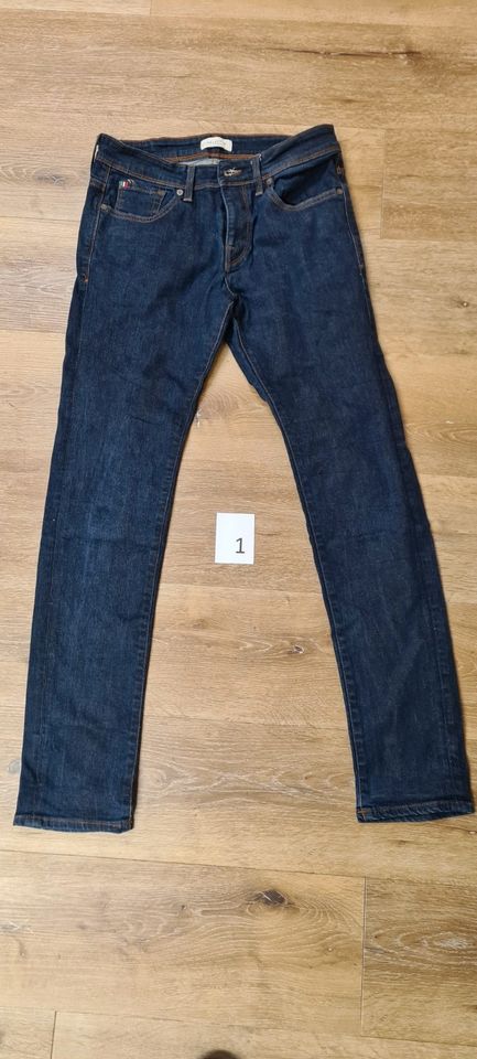 3X Selected Homme Slim Leon Herren Jeans Hose Größe. W30/L34 in Aßlar