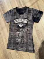 Cooles Armani T-Shirt grau / schwarz Gr. 128 Rheinland-Pfalz - Rheinzabern Vorschau