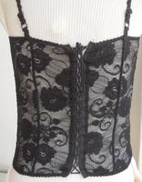 Top, Camisole, Korsage, FALKE schwarz, Spitze, neuwertig, M Berlin - Charlottenburg Vorschau