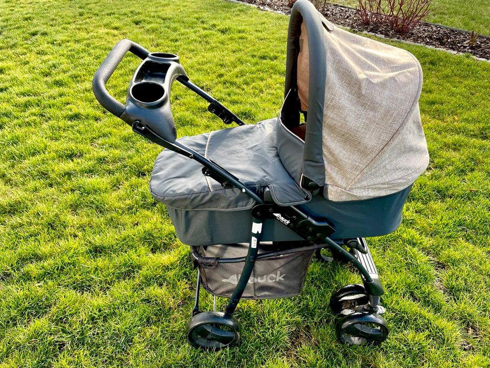 Hauck shopper slx Kinderwagen Babyschale in Haßfurt