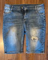 Damen Jeans kurz mit Verzierung XL Baden-Württemberg - Bad Rappenau Vorschau