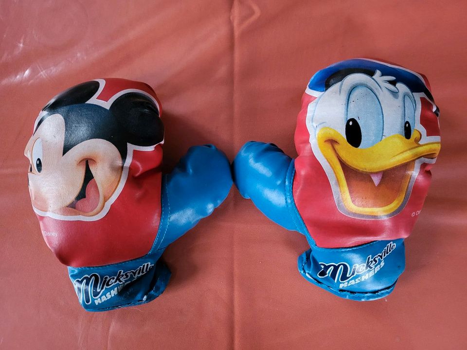 Kinder Boxhandschuhe MickyMaus und Donald in Pössneck