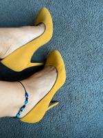 Pumps High Heels Senfgelb Größe 39 Primark Neustadt - Huckelriede Vorschau