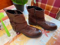Echt-Leder Boots/Stiefel grösse 41 (Handarbeit) Saarland - Merzig Vorschau
