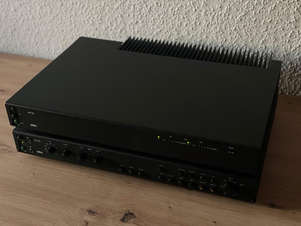 Braun AP701/AC701 Vor- Endstufe Verstärker High-End revidiert in Hannover