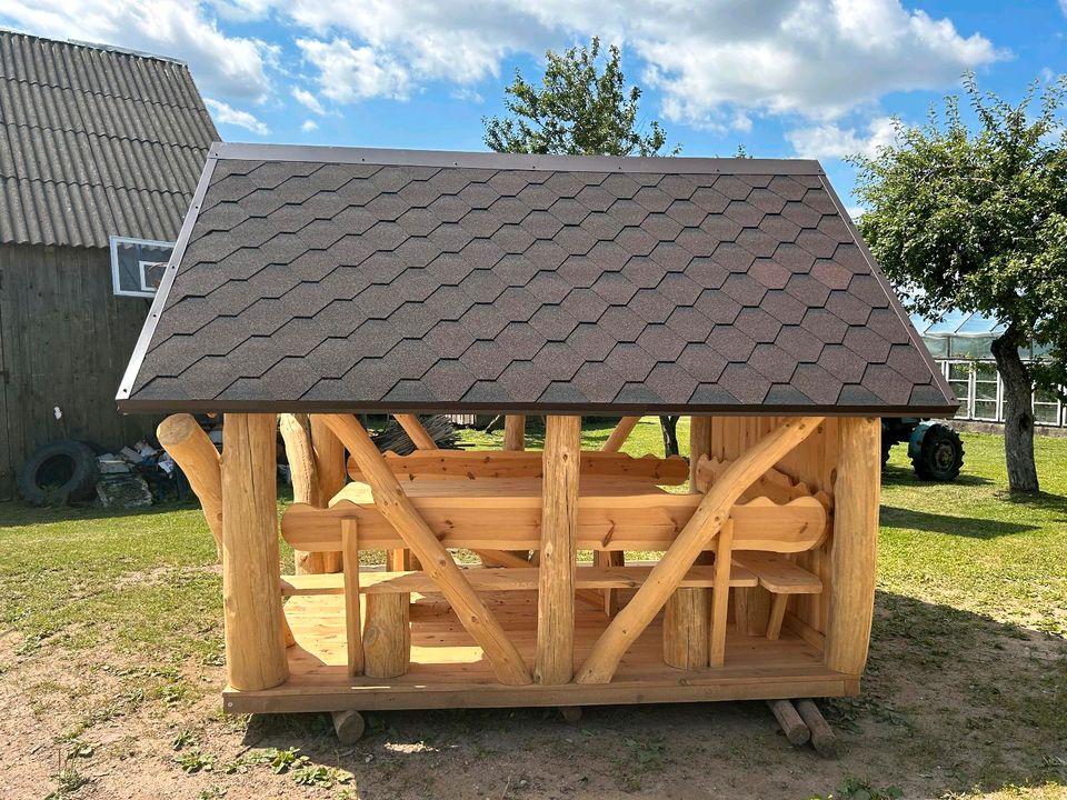 Holz pavillon Pavillons Garten kota Hütte gartenhaus in Fichtenau