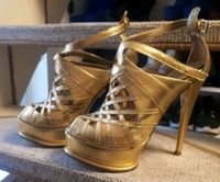 High heels, Gold, Gr. 38 Niedersachsen - Apen Vorschau