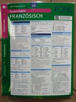 PONS Grammatik Tafel FRANZÖSISCH, Auf einen Blick, Thüringen - Erfurt Vorschau