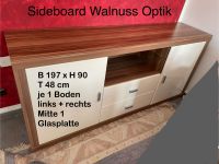 Sideboard + Vitrine Walnuss Optik (Text lesen) Kr. München - Haar Vorschau