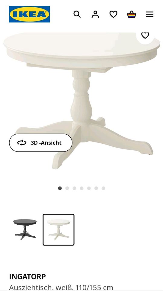 Tisch von IKEA, ausziehbar in Siegen