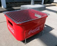 Grill Holzkohlegrill im Coca-Cola Kasten Design klappbar Rheinland-Pfalz - Saulheim Vorschau